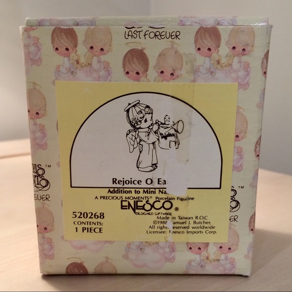 NEW! Vintage Precious Moments Ceramic Christmas Decoration - Picture 4 of 10